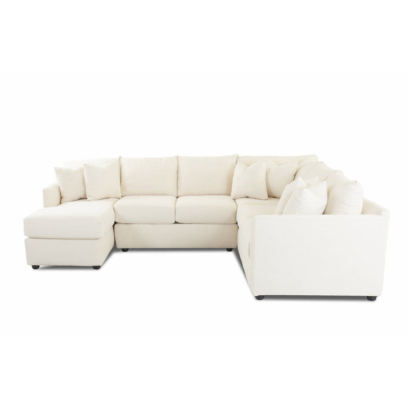 Wayfair Custom Upholstery™ UShaped Sectional & Reviews Wayfair